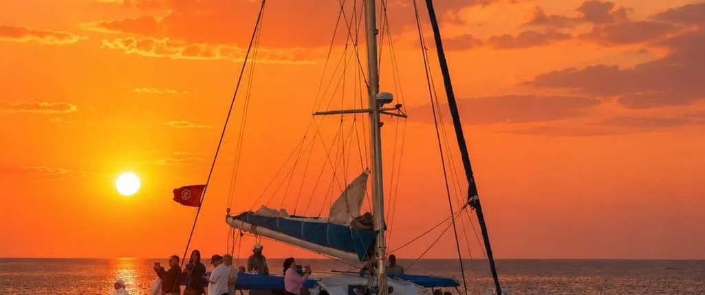 Tunisia catamaran cruise around Djerba Island