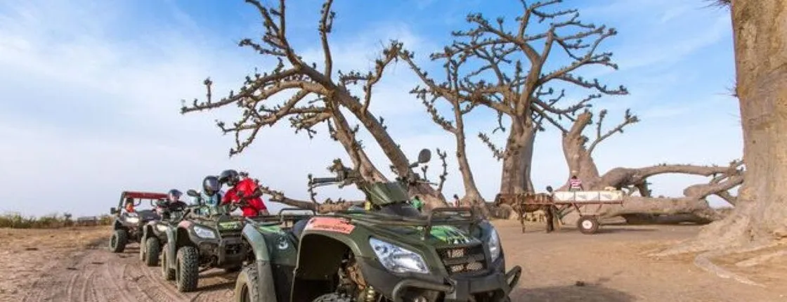 2-hour quad tour from Saly
