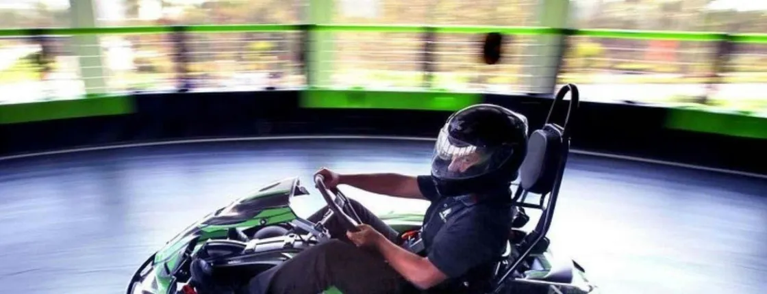 Go-kart experience at Andretti Indoor Karting Orlando