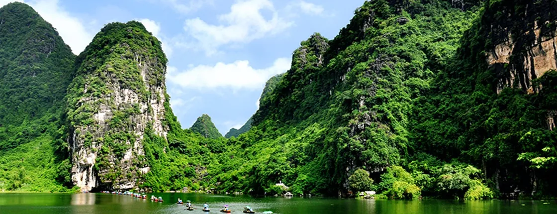 Full-day Tam Coc & Hoa Lu ancient capital tour