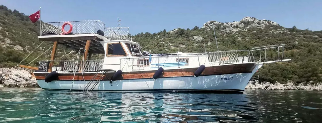 Full-day private boat trip from Marmaris