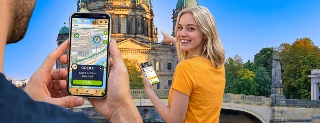 Self-guided digital scavenger hunt in Berlin-Mitte
