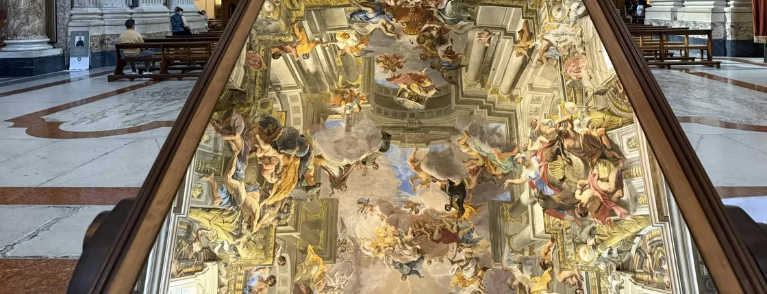 Church of St. Ignatius of Loyola in Rome guided tour