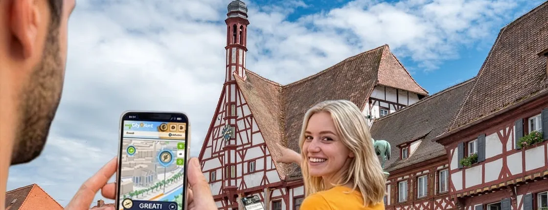 Self-guided digital scavenger hunt in Forchheim