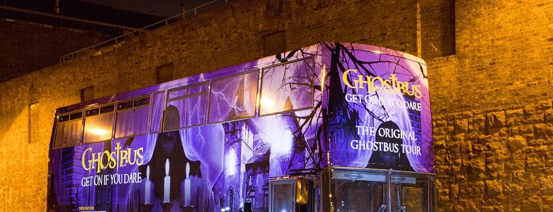 Dublin 2-hour guided ghost bus tour