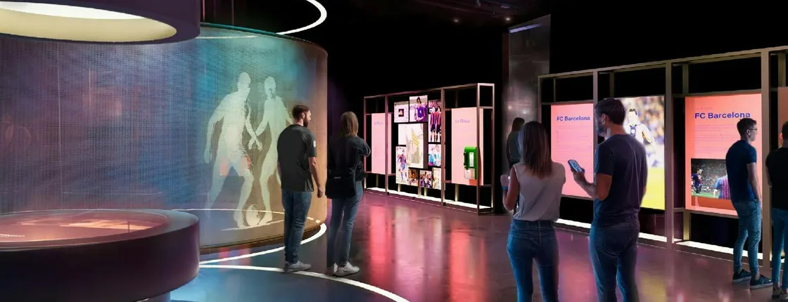 Andrés Iniesta interactive exhibition in Barcelona