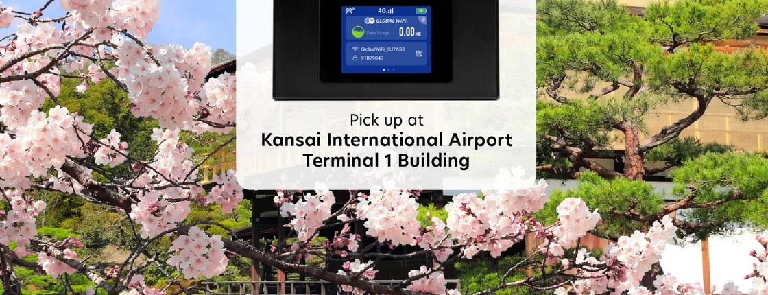 Mobile WIFI rental at Kansai International Airport in Osaka