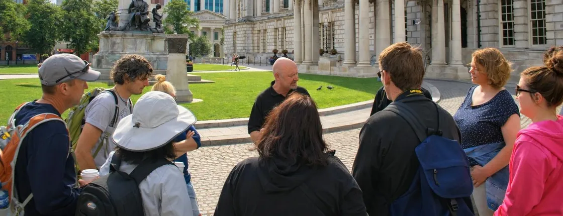 The History of the Troubles walking tour of Belfast