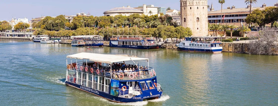 Guadalquivir river cruise in Sevilla