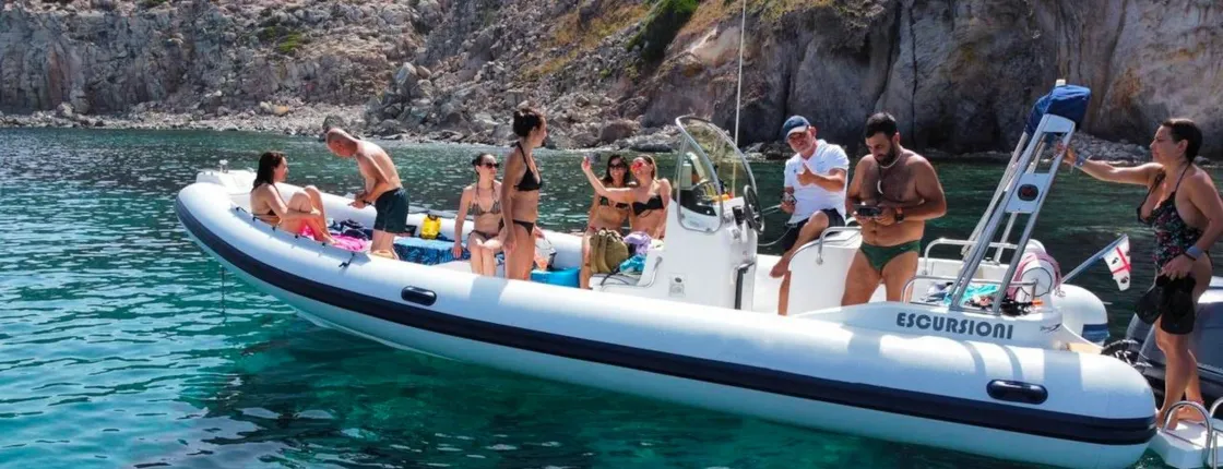 Boat tour to San Pietro Island or Masua from Sant'Antioco