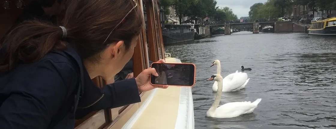 Amsterdam morning canal cruise