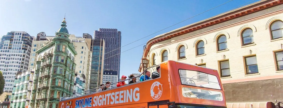 San Francisco bay cruise and double-decker night tour
