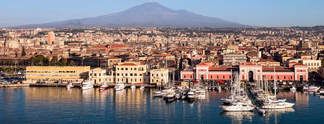 Catania sailboat tour with snorkel and SUP equipment