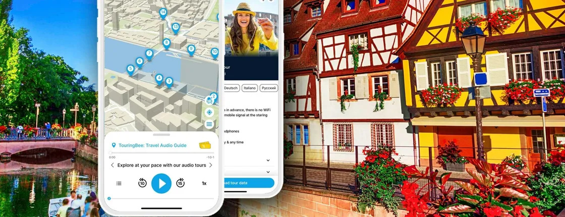 Colmar self-guided walking tour with audio app