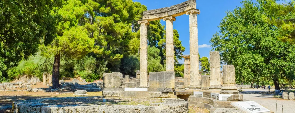 Olympia archeological site day trip from Zante