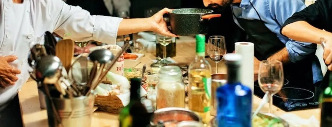 Paella Cooking Class & Boqueria Market Tour