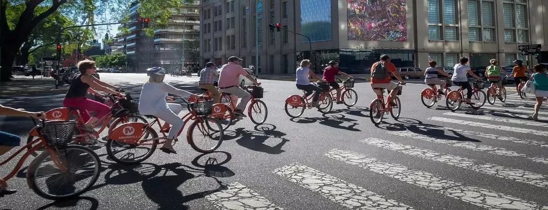 Recoleta and Palermo Bike Tour in Buenos Aires