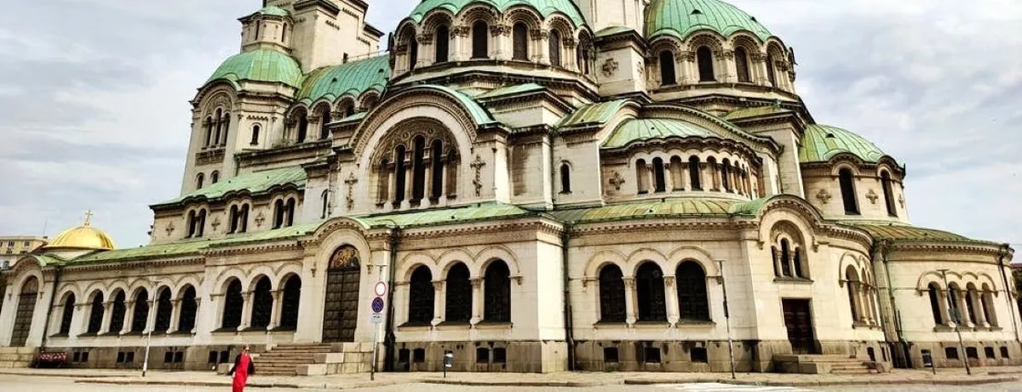 Explore Sofia on a double-decker bus tour