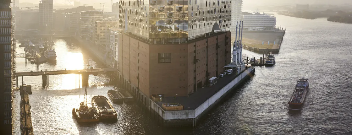Elbphilharmonie premium tour with Franzbrötchen and coffee