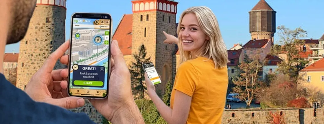 Self-guided digital scavenger hunt in Bautzen