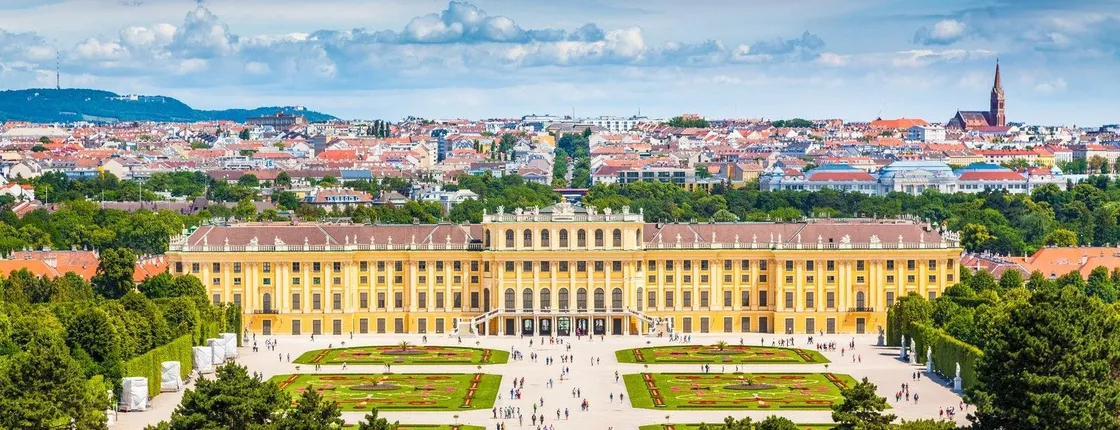Self-guided grand tour of Schönbrunn Palace entrance ticket