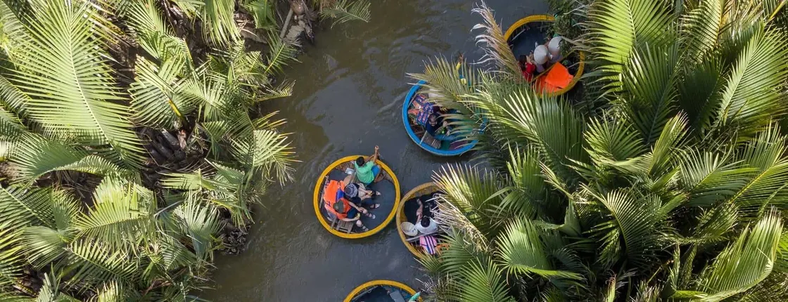Half-Day Tour to Cam Thanh Eco Water Coconut Village with Fishing