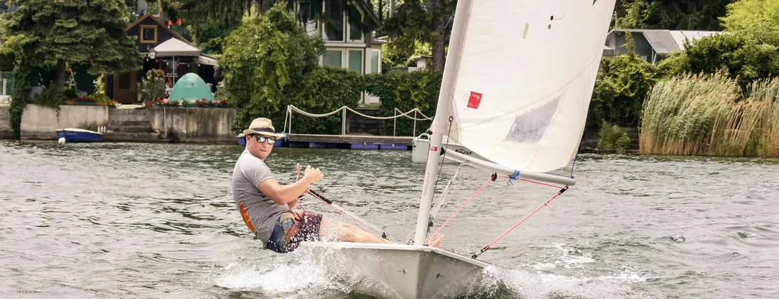 Weekend beginners' sailing class with licence in Vienna