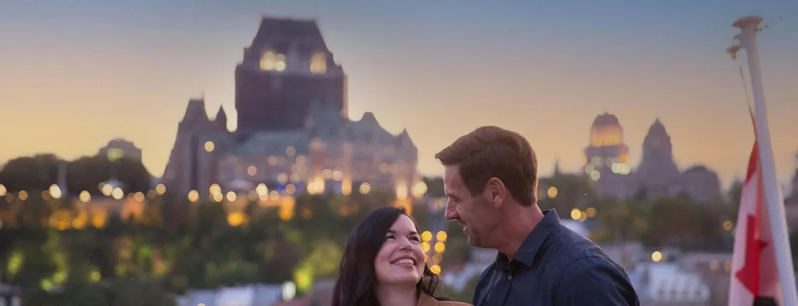 3 or 5-course dinner cruise with DJ and dancing in Quebec City