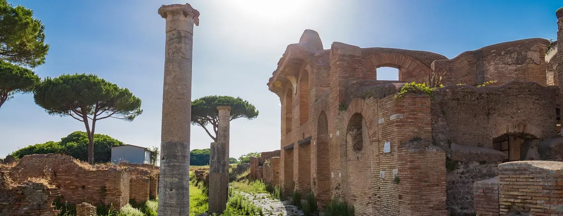 Ostia Antica Entry Ticket with Audioguide and Aperitif Experience