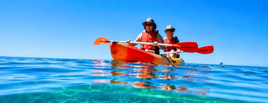Albufeira caves kayak tour