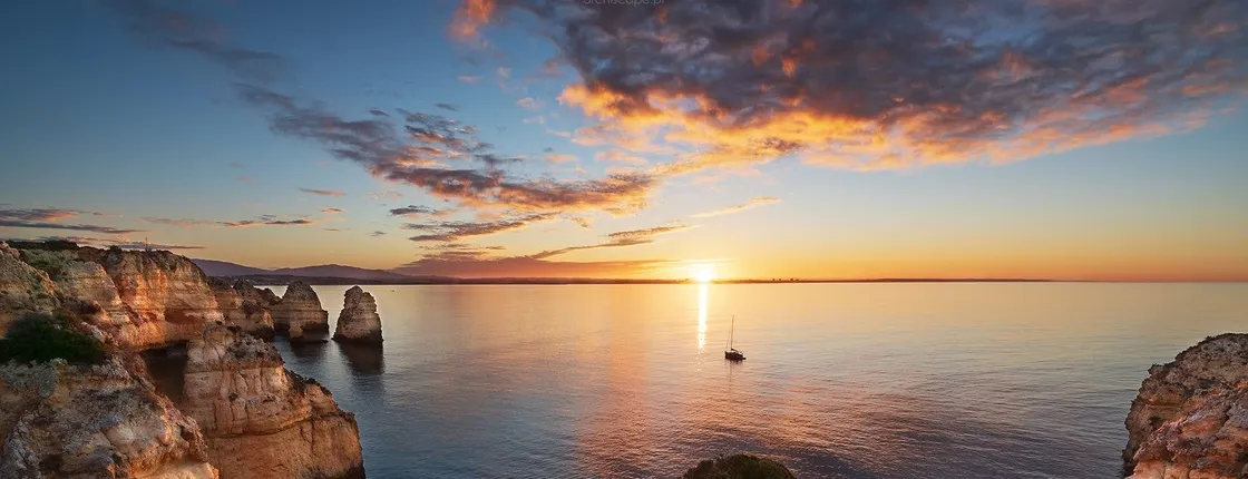 Ponta da Piedade sunset cruise from Lagos