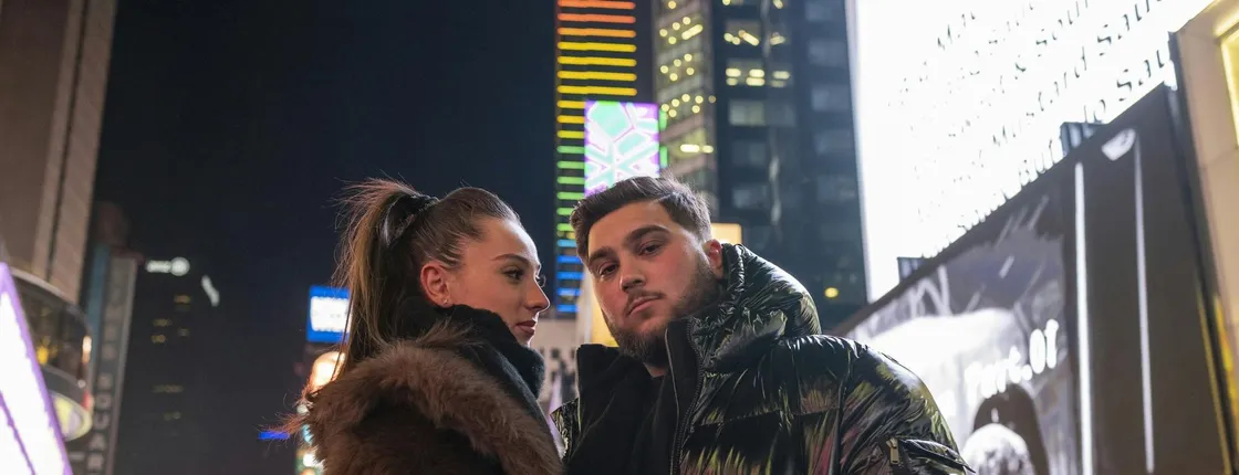 New York Times Square professional photoshoot