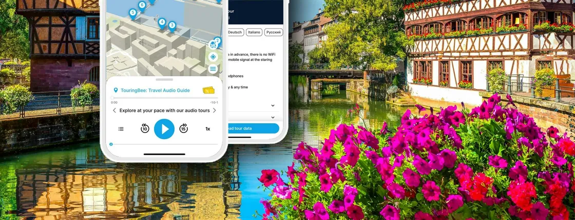 Strasbourg self-guided walking tour with audio app