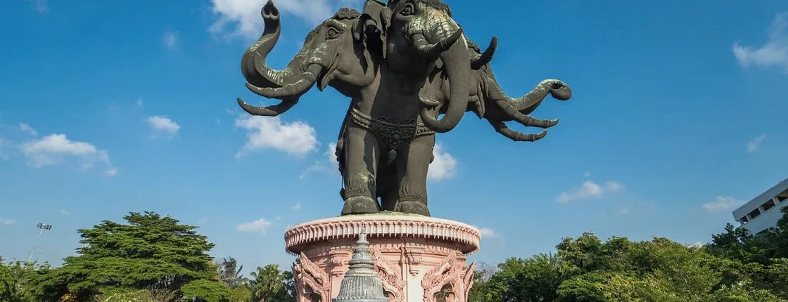 The Erawan Museum entrance ticket with audio guide