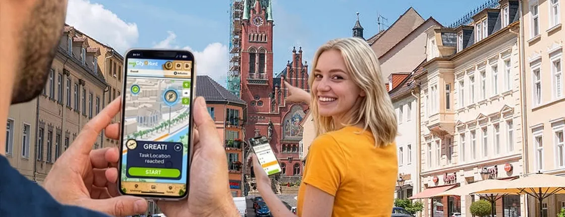 Self-guided digital scavenger hunt in Altenburg