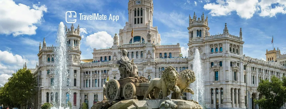 Madrid audio guide with TravelMate app