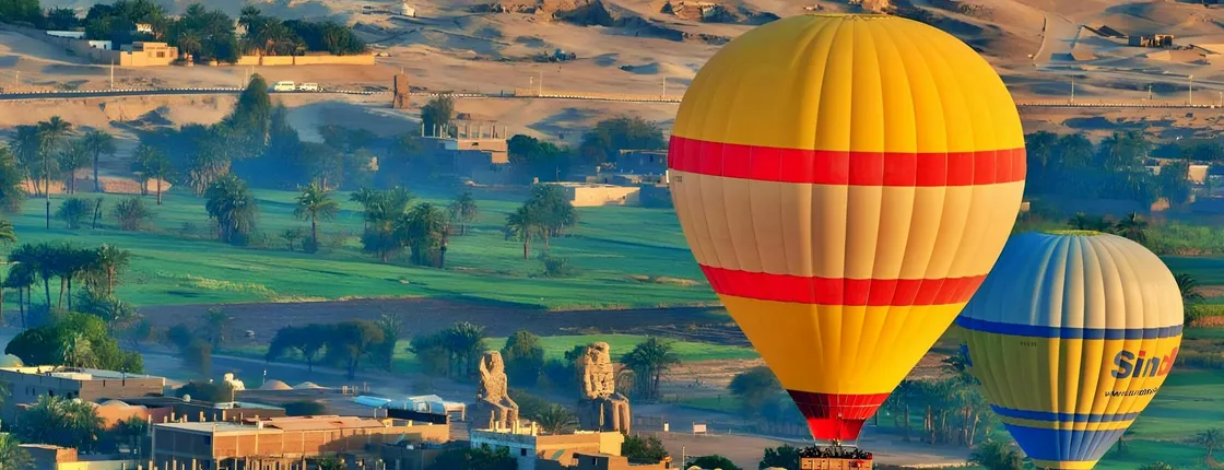Premium Luxor Guided Tour from Hurghada and Hot Air Balloon Experience