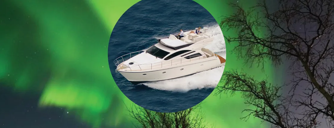 Private Tromsø Northern Lights tour in a luxury yacht