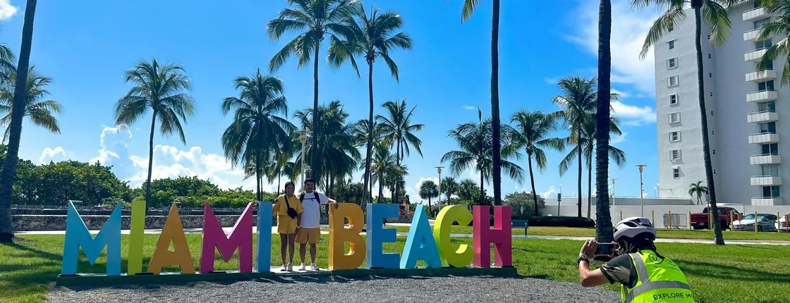 Miami Beach highlights bike tour in Spanish
