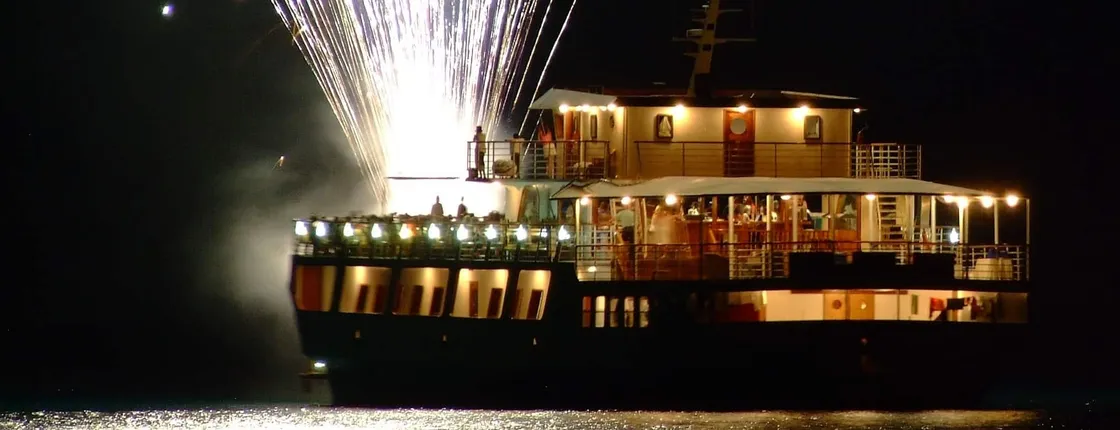 Paphos dinner and fireworks cruise ticket