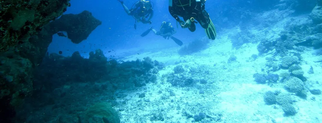 Discover scuba diving with transfer with Binibeca Diving
