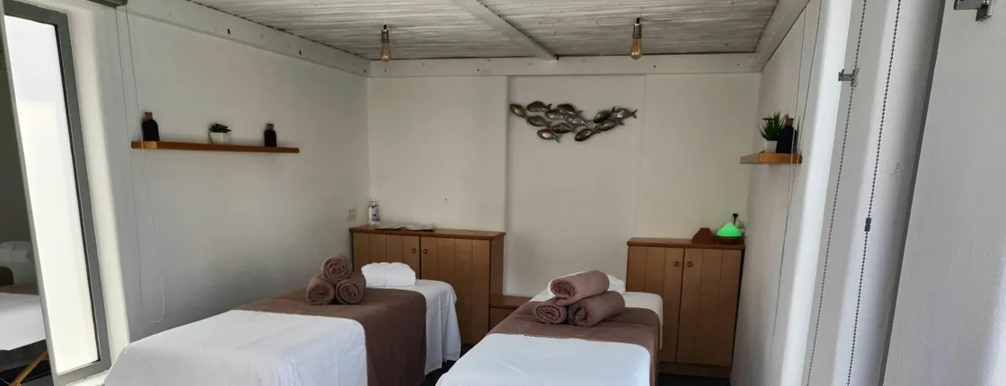 Couples massage with wine, fruits and day access to outdoor pool