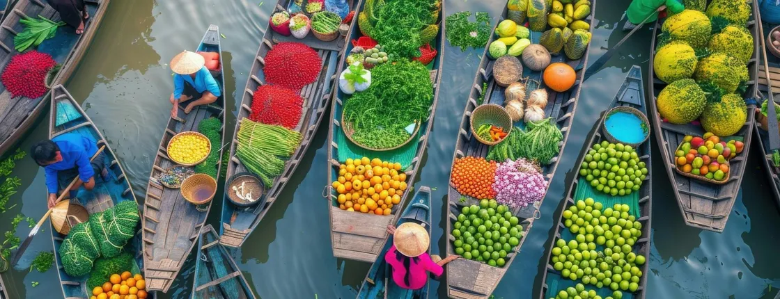 Cai Rang floating market full-day tour from Ho Chi Minh City