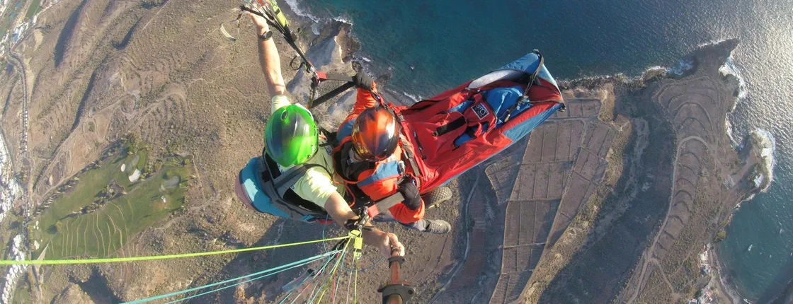 2-hour adapted paragliding flight experience