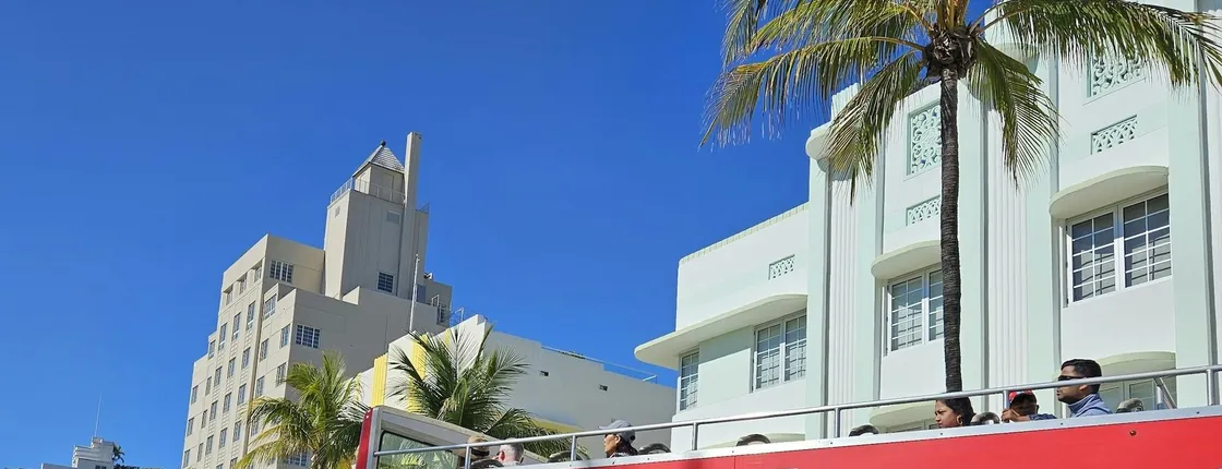 Miami half-day bus tour with South Beach cruise