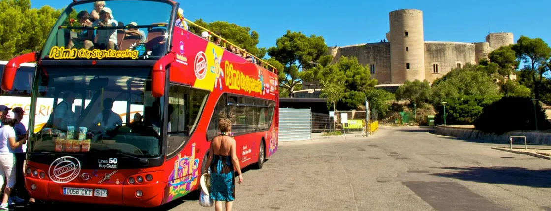 Palma hop-on hop-off bus and tourist train tickets