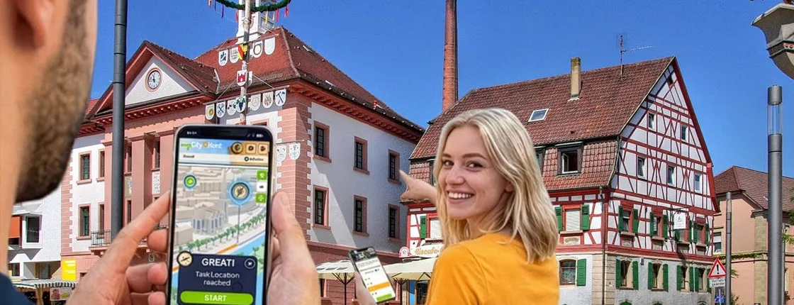 Self-guided digital scavenger hunt in Eppingen