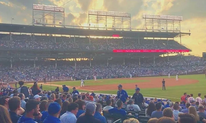 Chicago Cubs Baseball Game at Wrigley Field