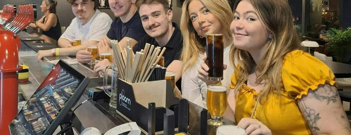 Gdańsk pub crawl and karaoke with a local guide and welcome shots