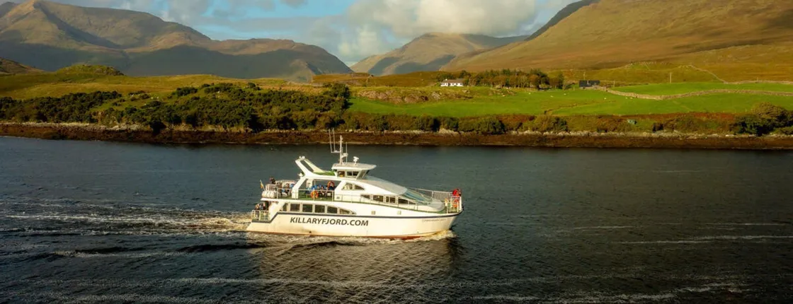 Connemara day trip from Dublin with Killary Fjord boat tour and Galway